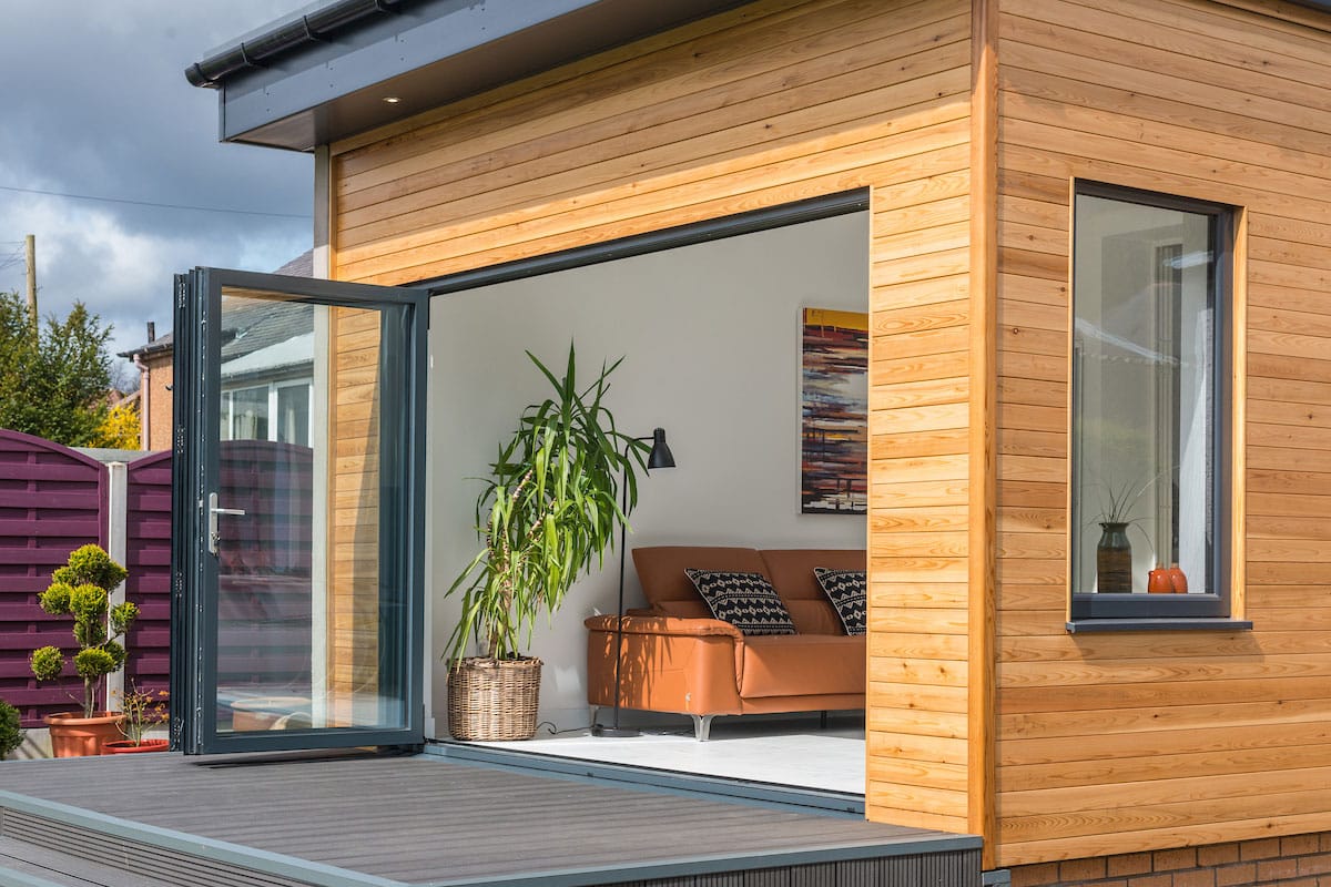Home extension and garden room adding living space to a family home