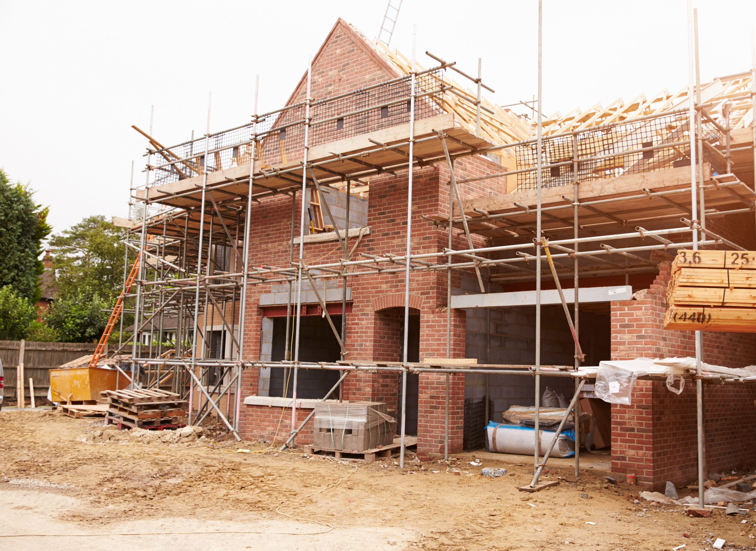 General building work including plastering, flooring and finishing